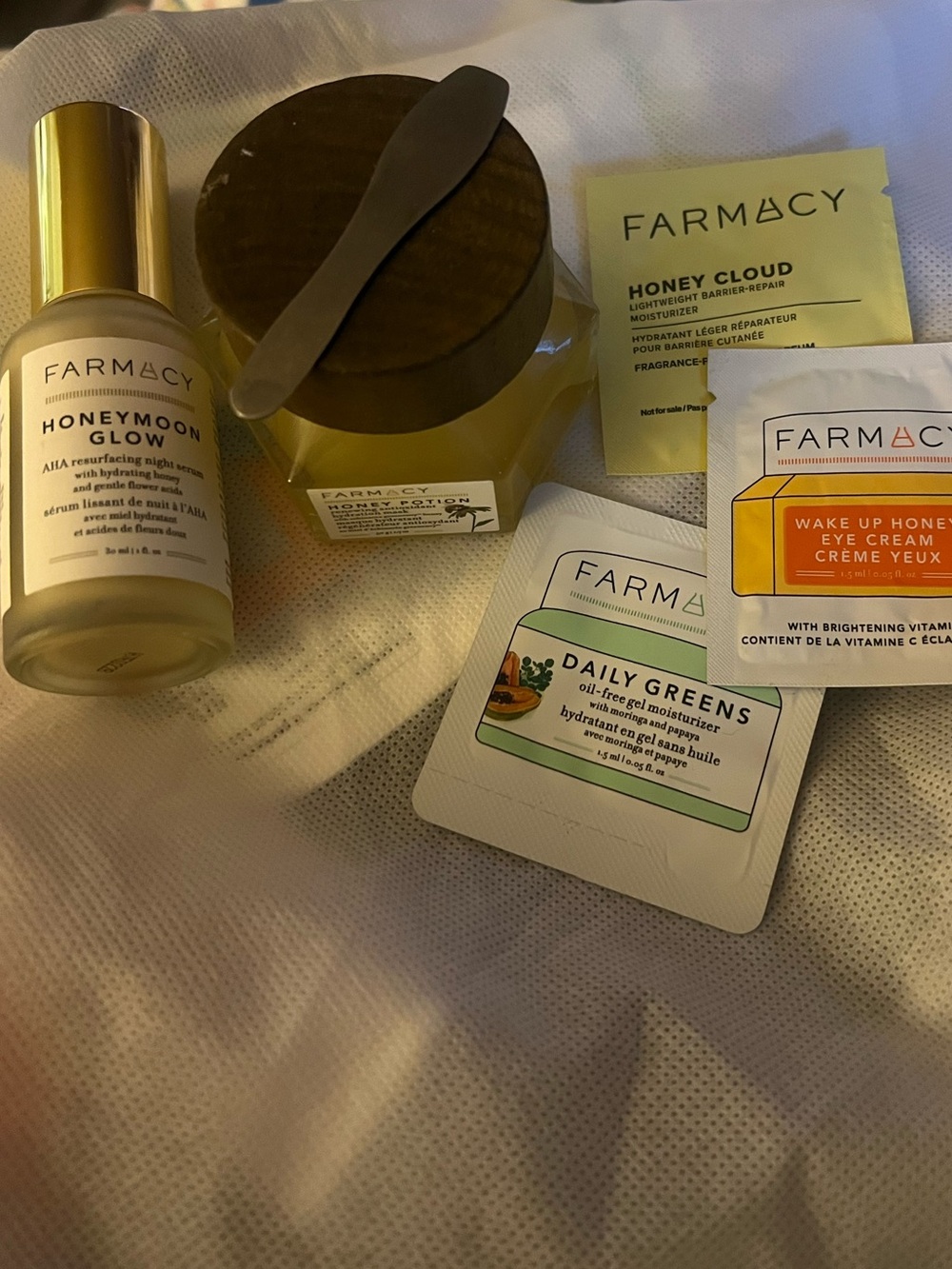 Farmacy Honey Potion Mask & Honeymoon Glow Serum Lot